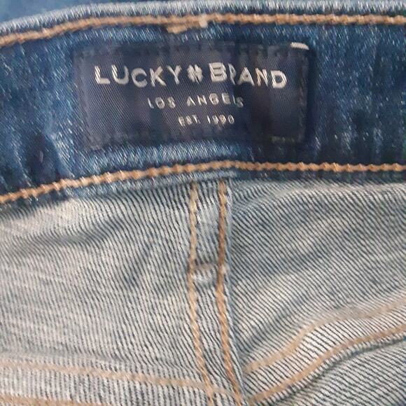 Lucky Brand Jeans Women’s Size 4/27 Ava Skinny Stretch Mid Rise Dark Wash Denim - Picture 3 of 11